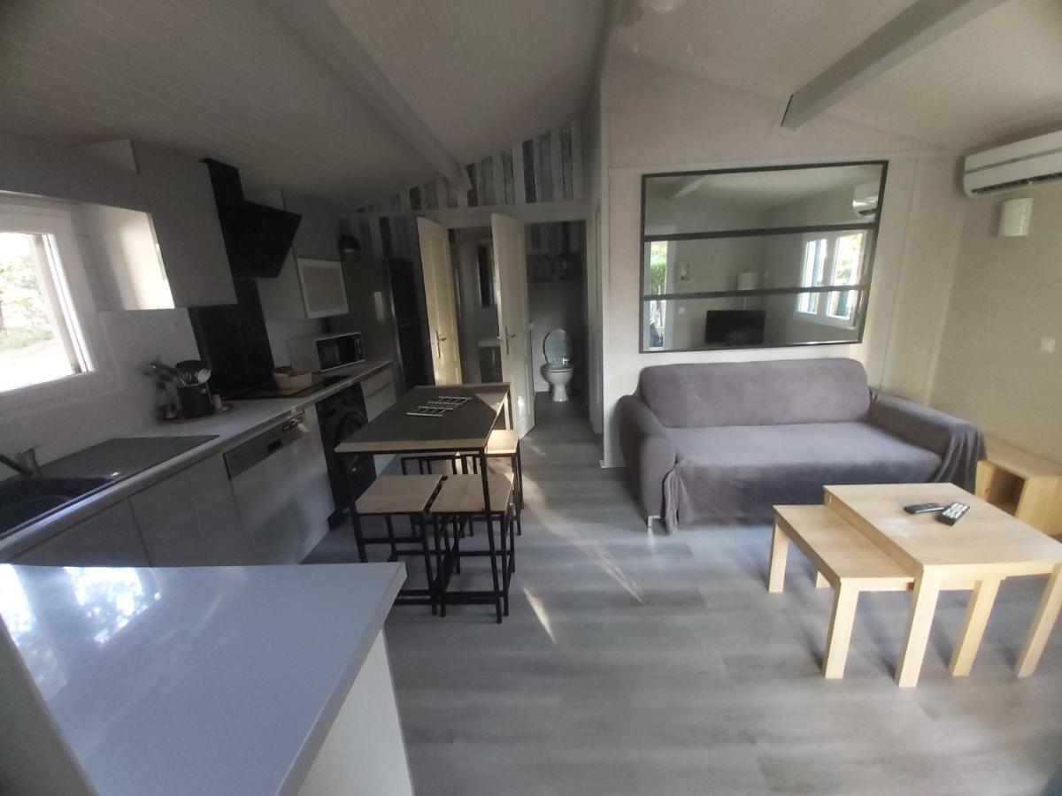 Chalet T3/Clim/Wifi/Pkg/Terrasse/15 Min Plages Villa La Teste-de-Buch Luaran gambar